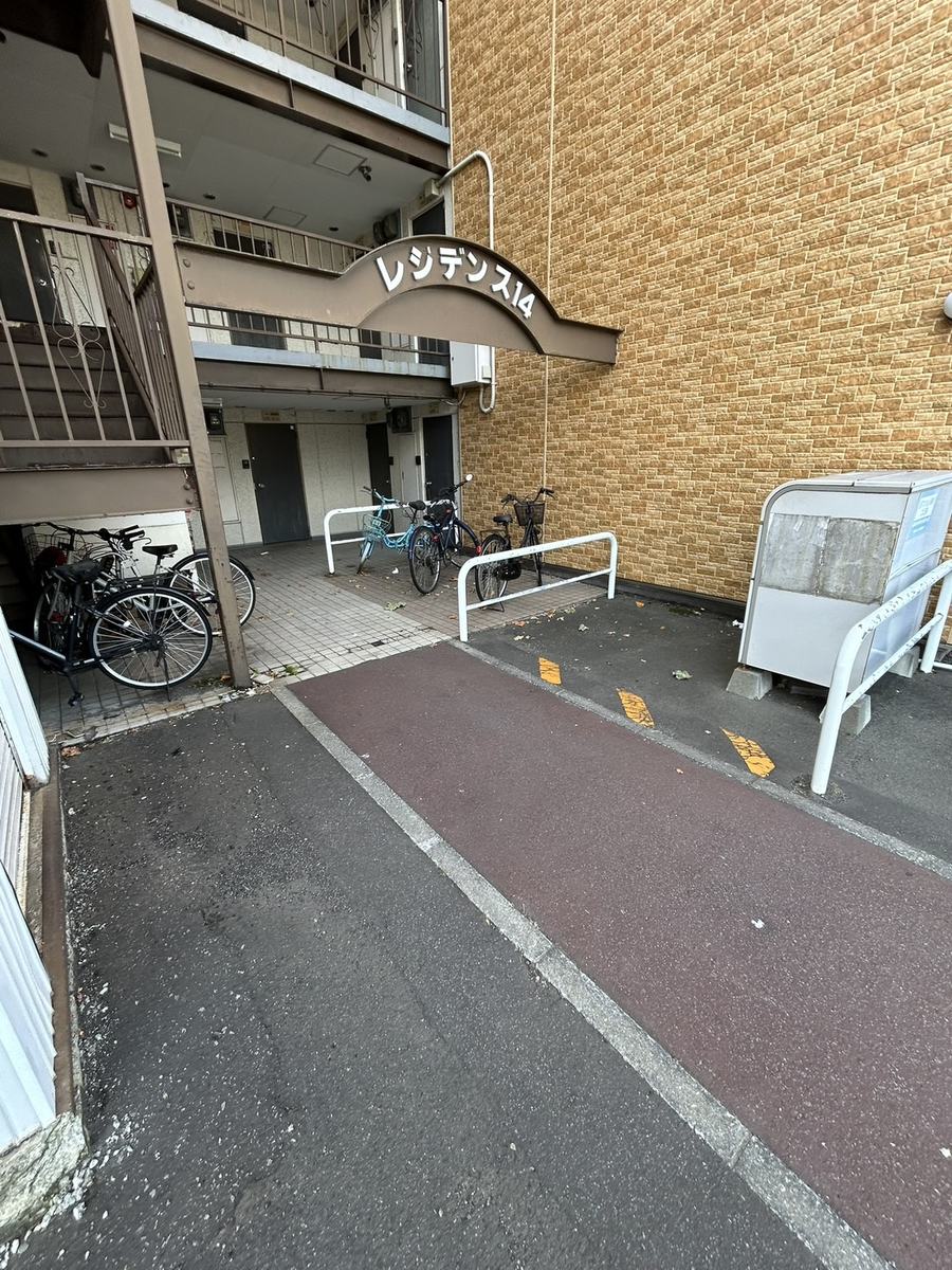 BIGOの駐輪スペース